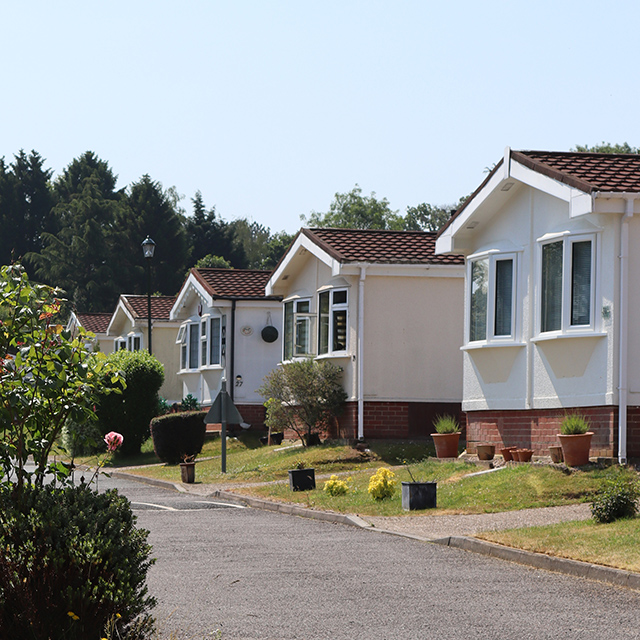 Merrywood Park was completely redeveloped by Greenford Park Homes,