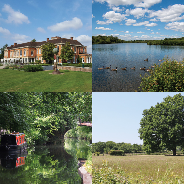 Blackbushe park near Yateley lakes